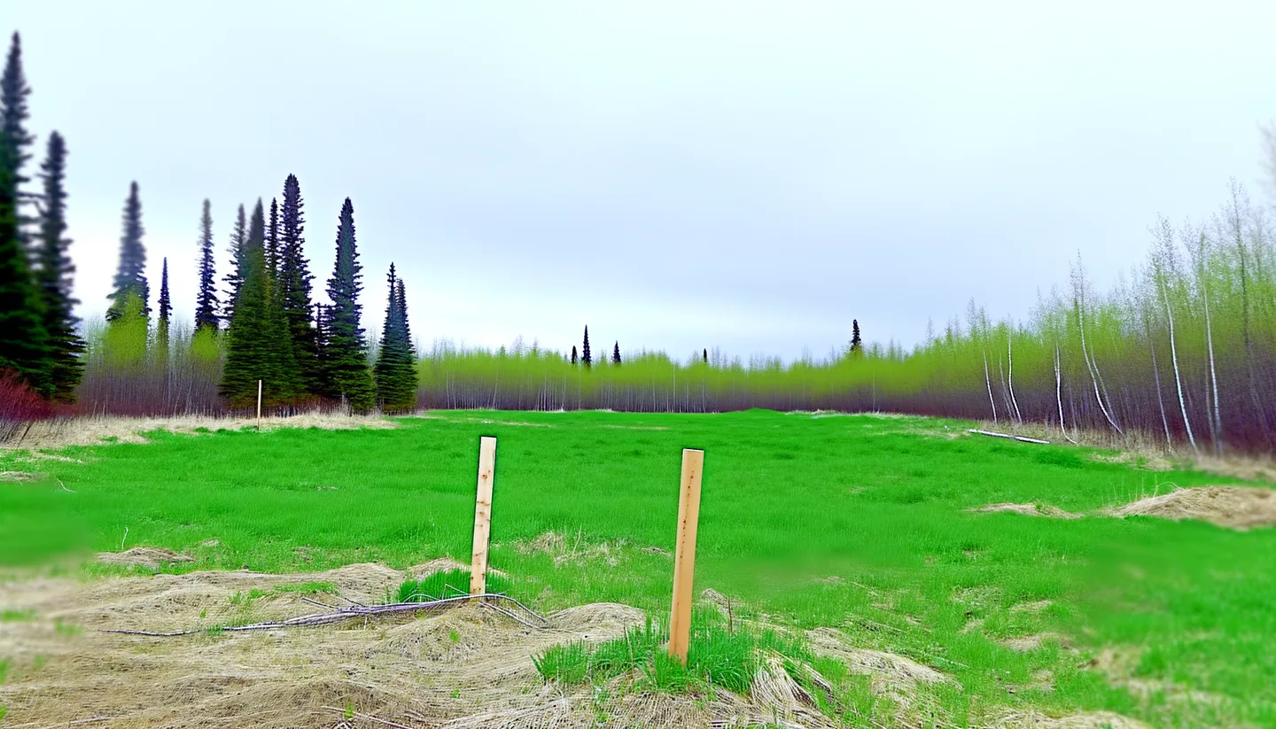 Vacant land parcel in Alaska