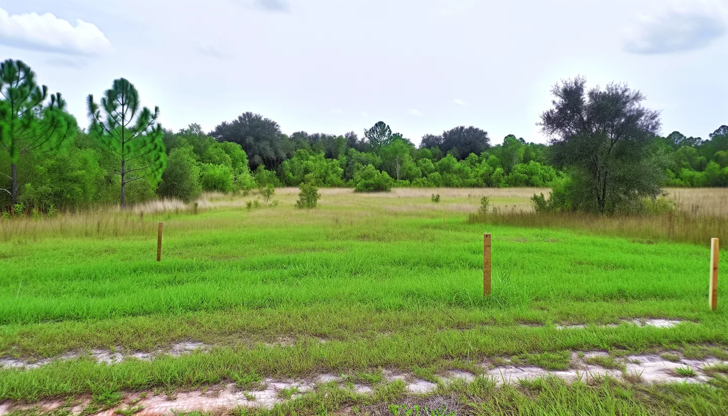 Vacant land parcel in Florida