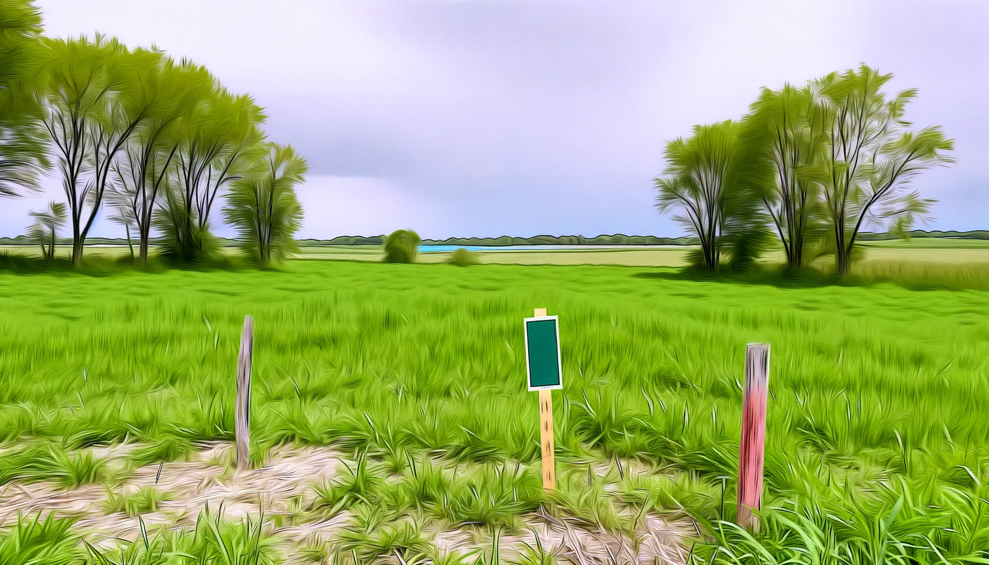 Vacant land parcel in Iowa