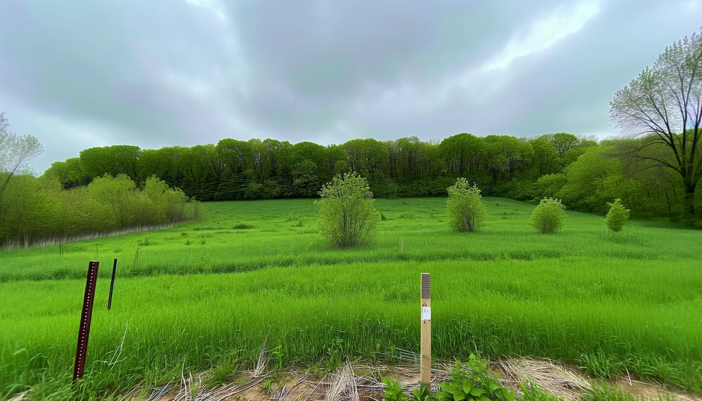 Vacant land parcel in Michigan