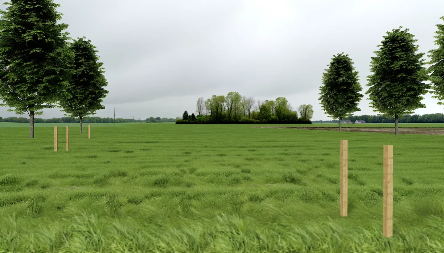 Vacant land parcel in Ohio