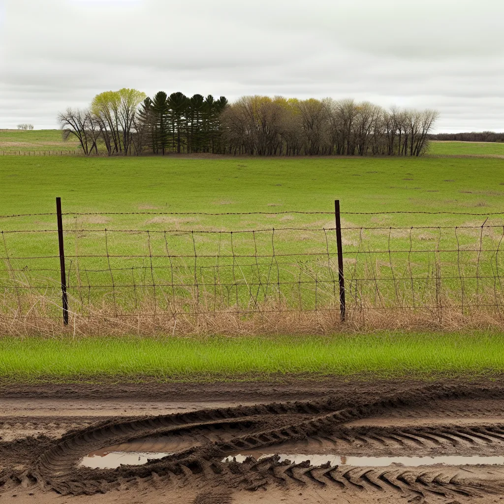 Rural acreage with open grassland in Minnesota