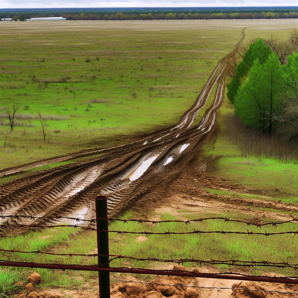 Rural acreage with open grassland in Mississippi