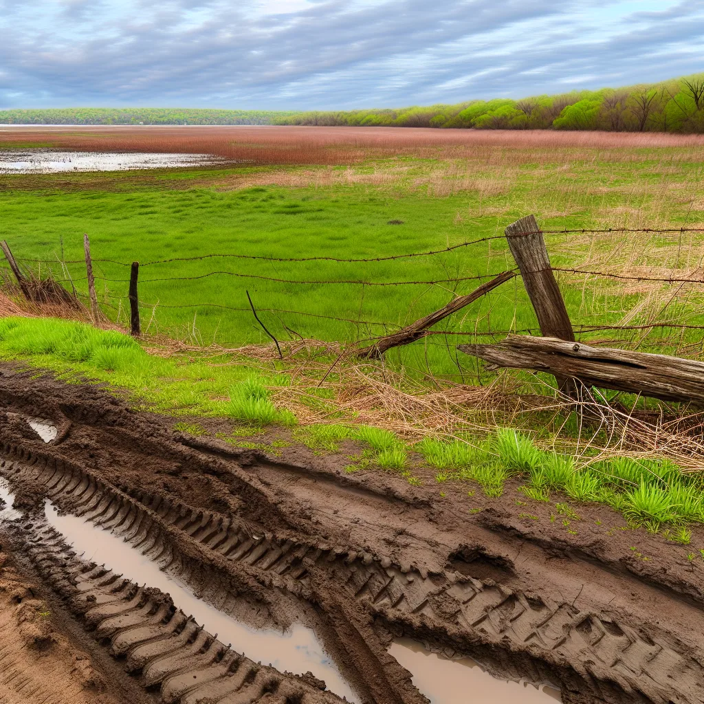 Rural acreage with open grassland in New Jersey