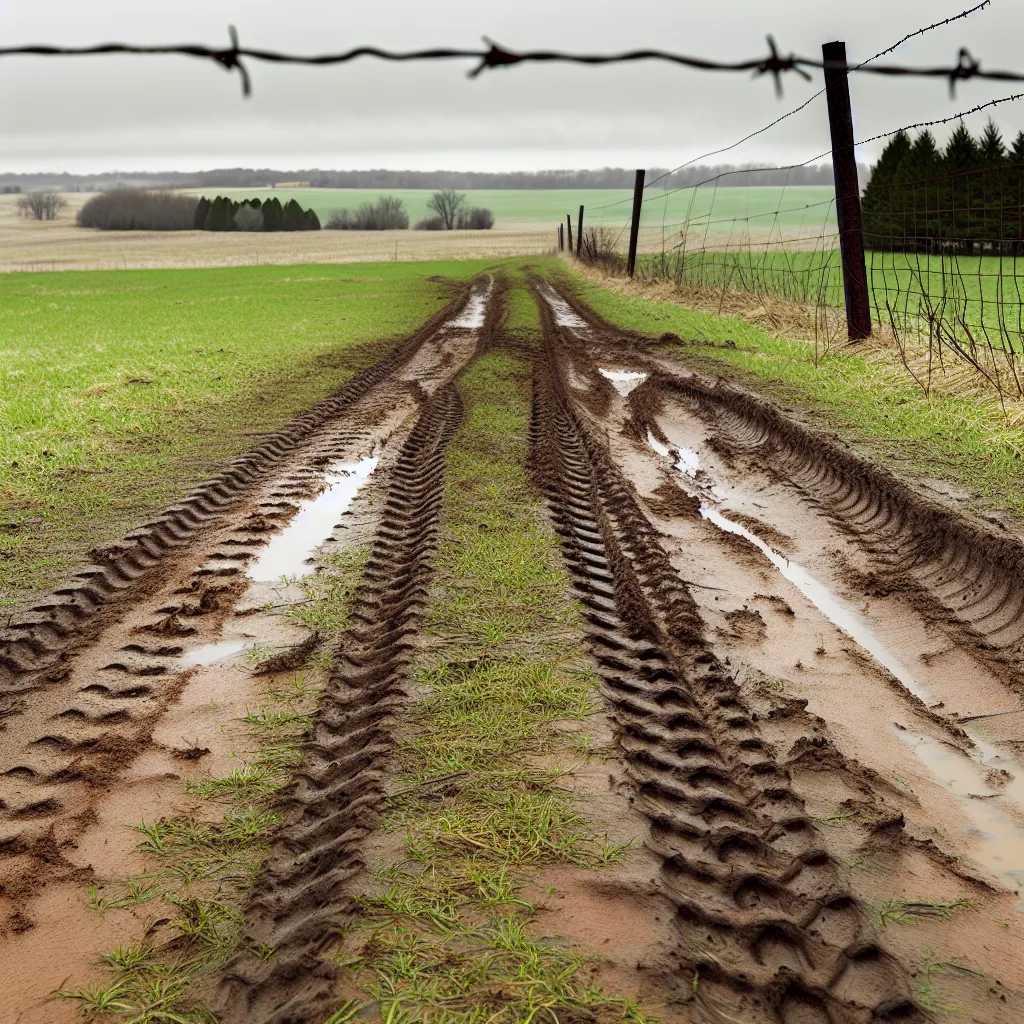 Rural acreage with open grassland in Wisconsin