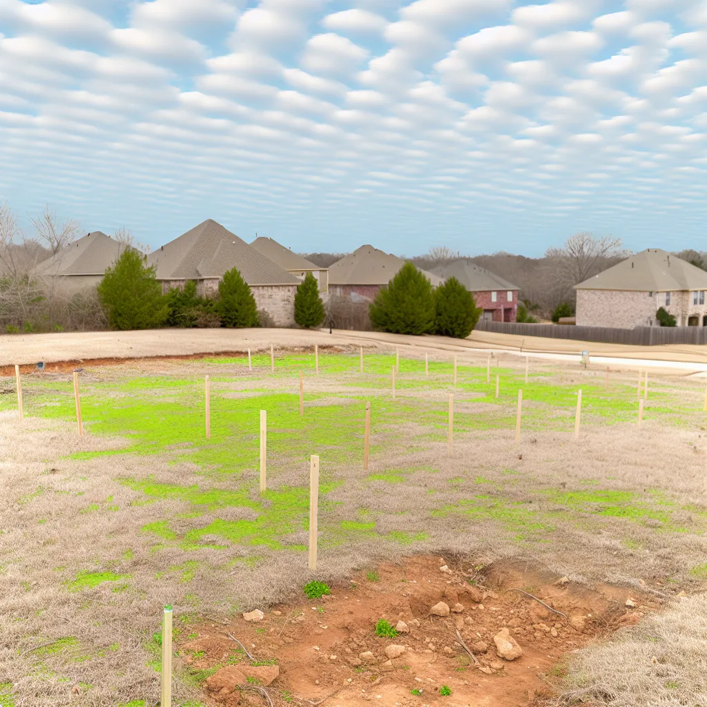 Vacant residential lot for sale in Arkansas