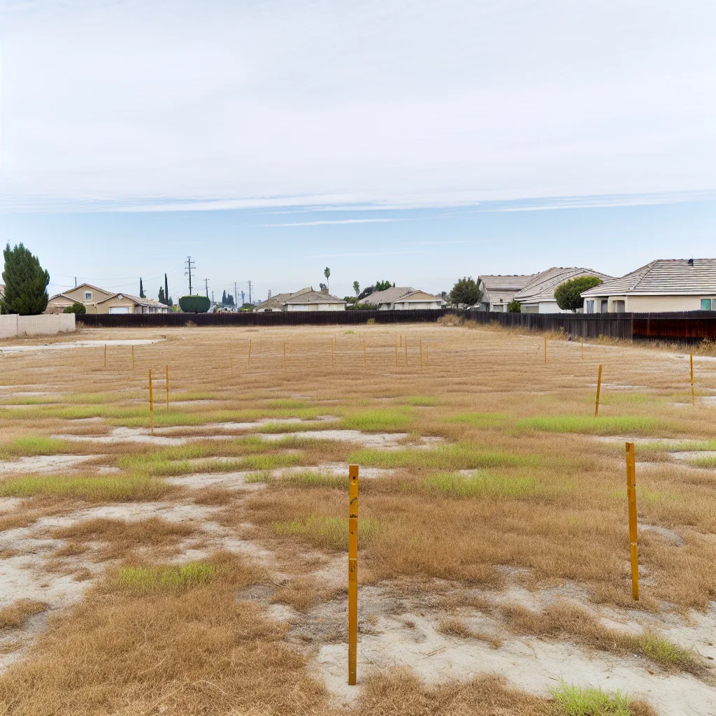 Vacant residential lot for sale in California