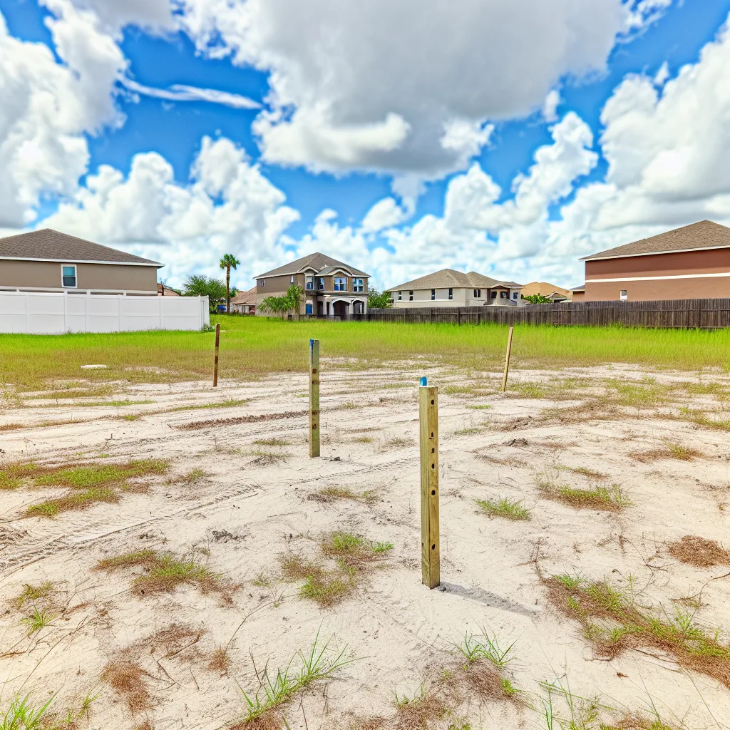 Vacant residential lot for sale in Florida
