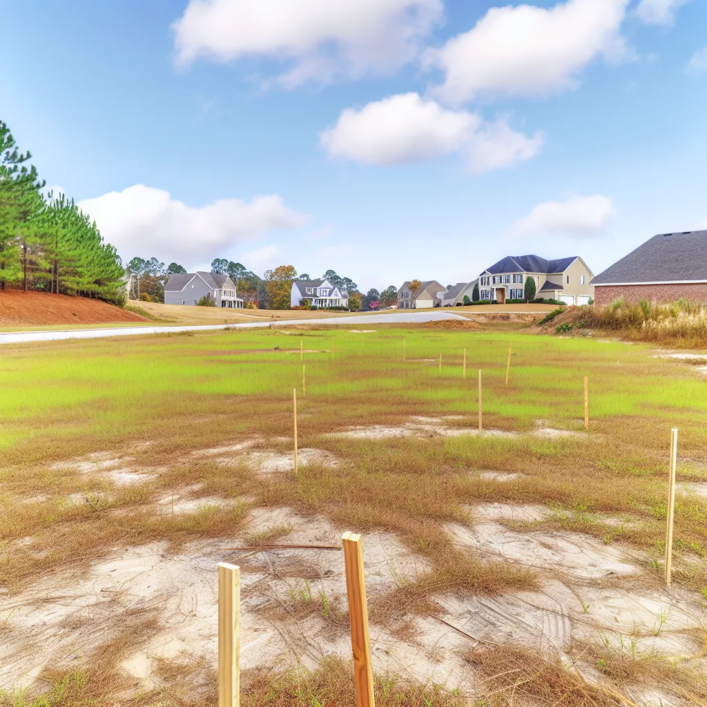 Vacant residential lot for sale in Georgia