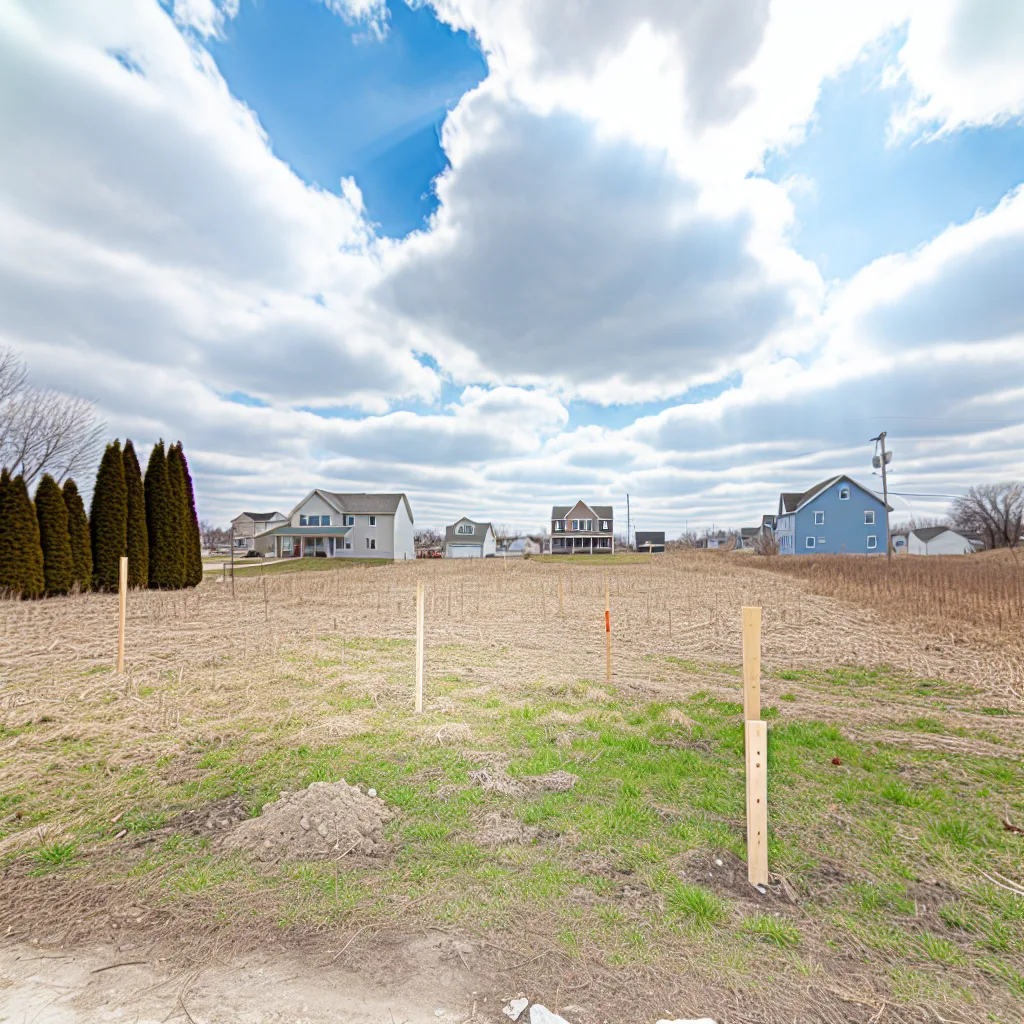 Vacant residential lot for sale in Iowa