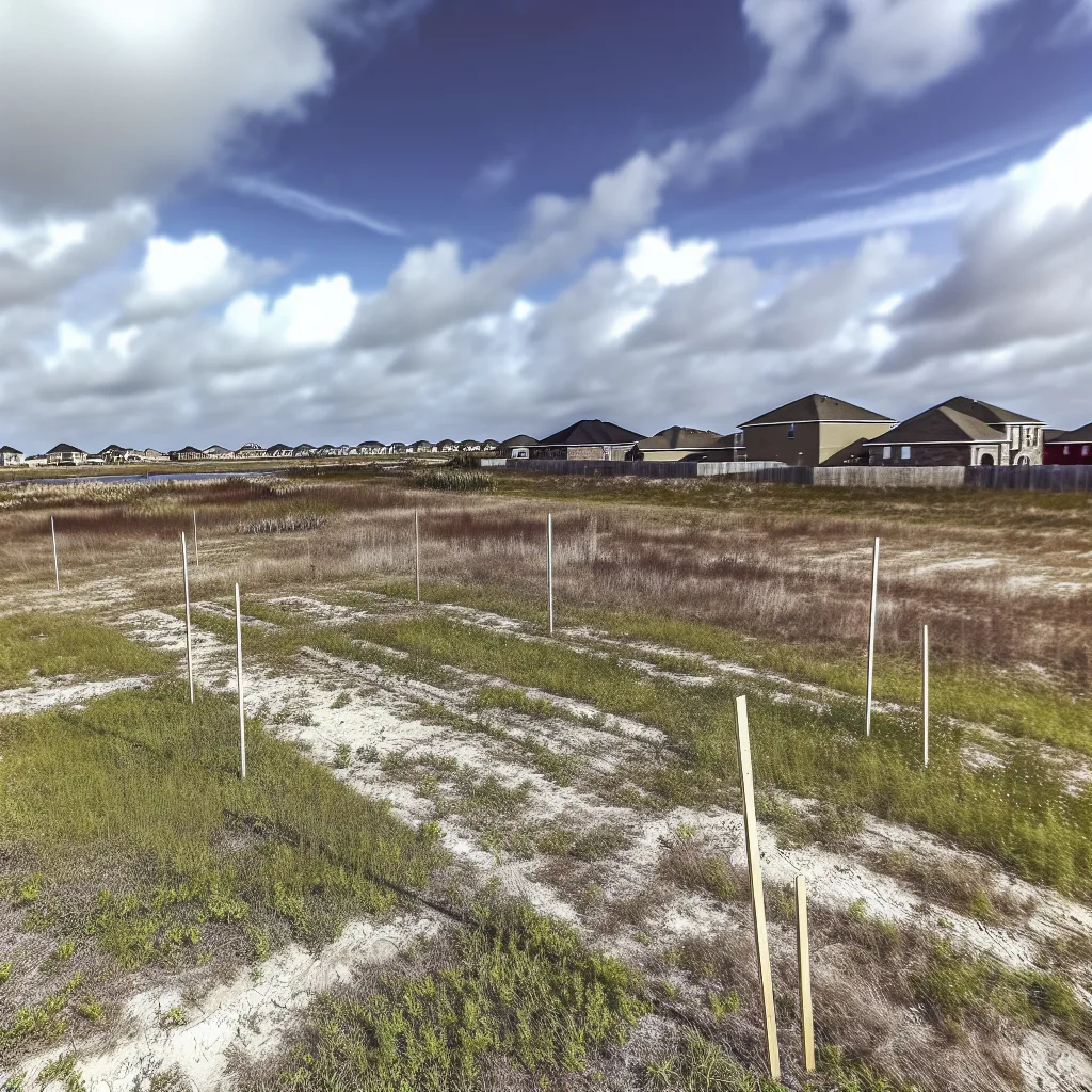 Vacant residential lot for sale in Louisiana