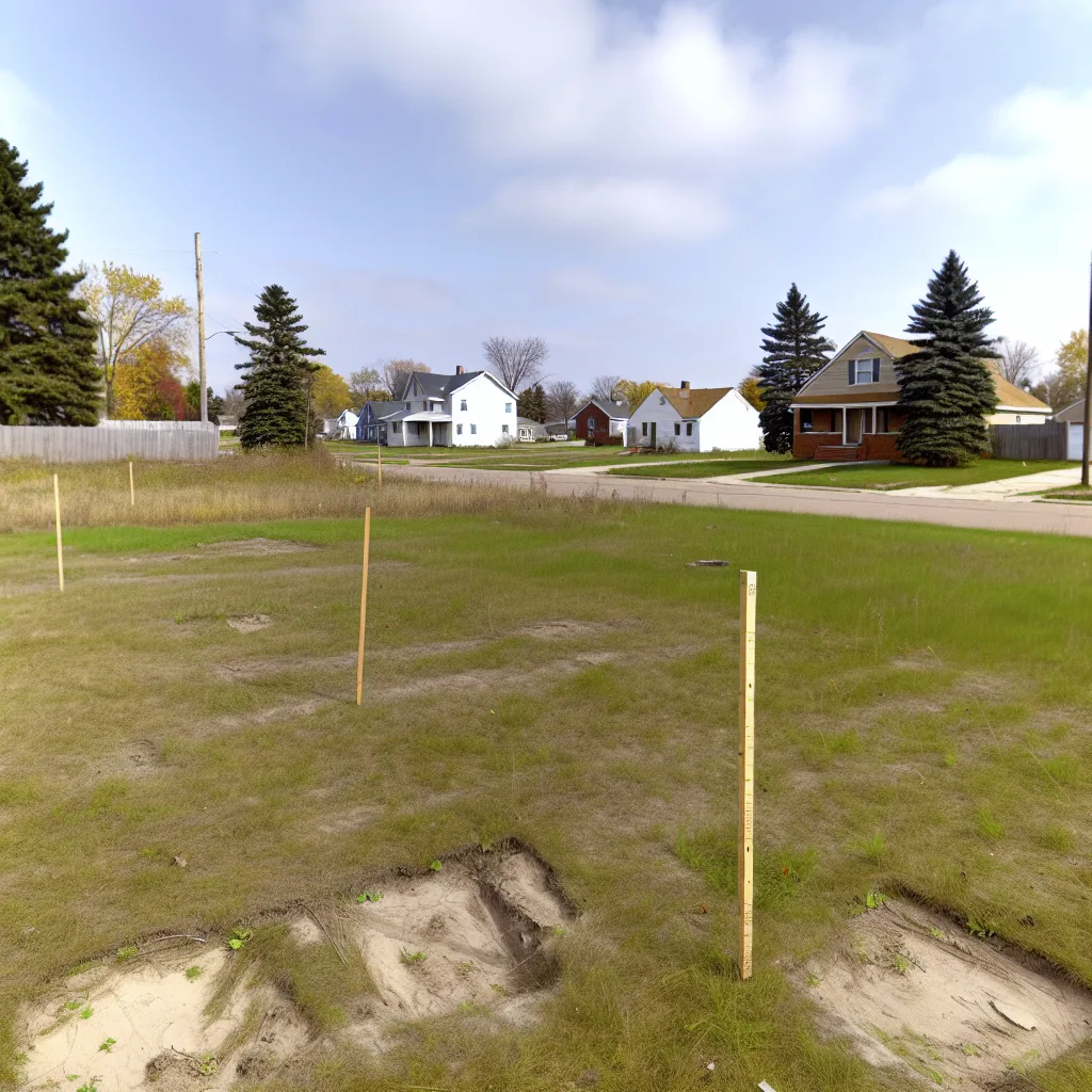 Vacant residential lot for sale in Michigan