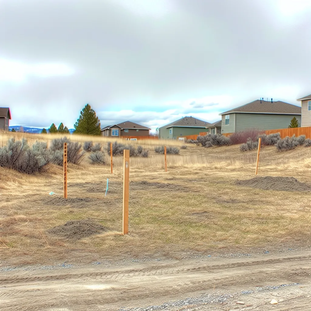 Vacant residential lot for sale in Montana