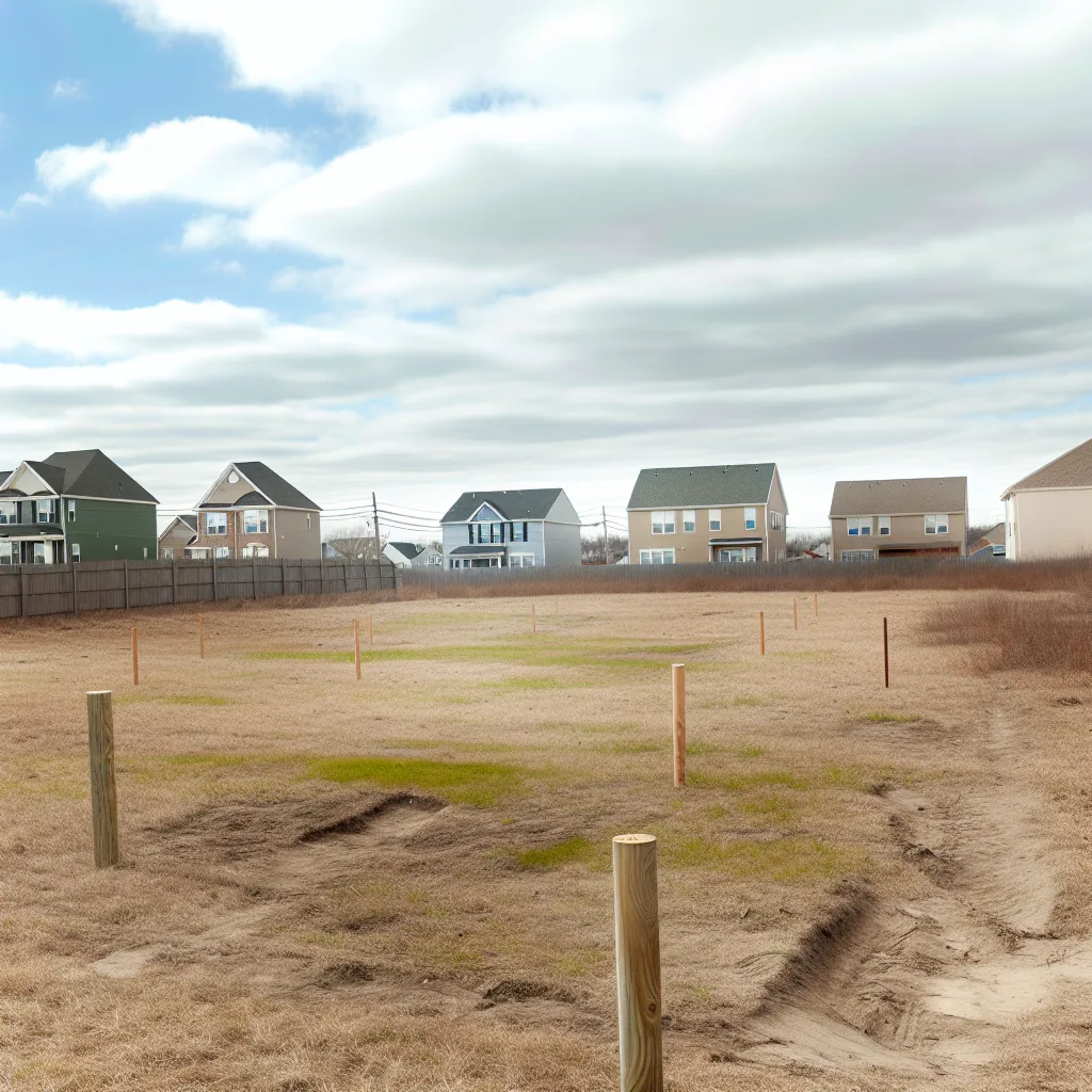 Vacant residential lot for sale in New Jersey