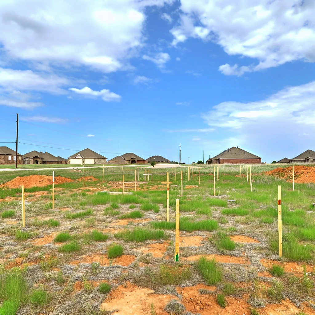 Vacant residential lot for sale in Oklahoma