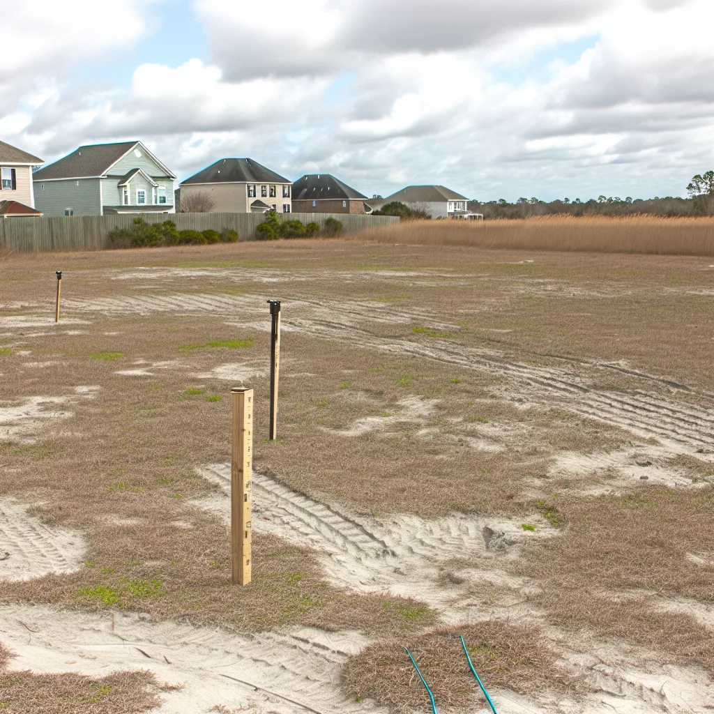 Vacant residential lot for sale in South Carolina