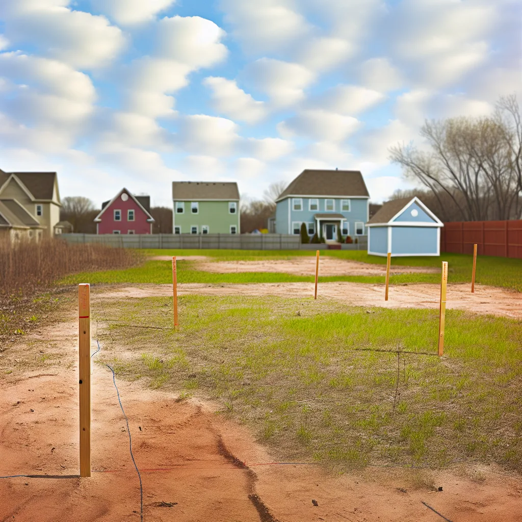 Vacant residential lot for sale in Wisconsin