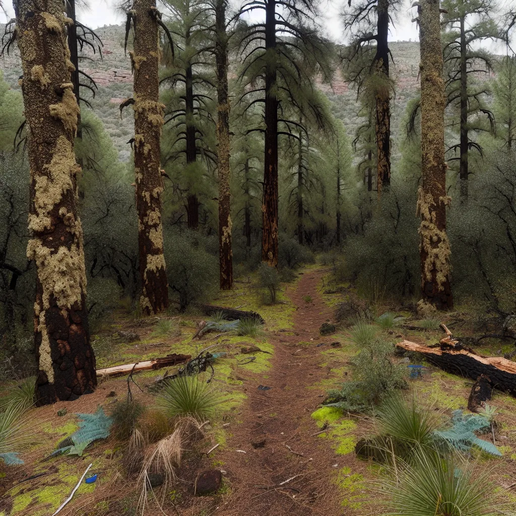 Wooded forest parcel in Arizona