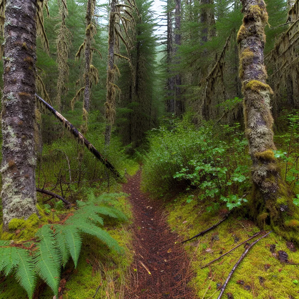 Wooded forest parcel in Idaho