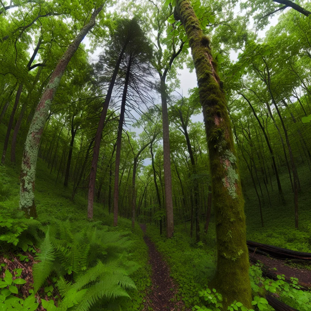Wooded forest parcel in Nebraska