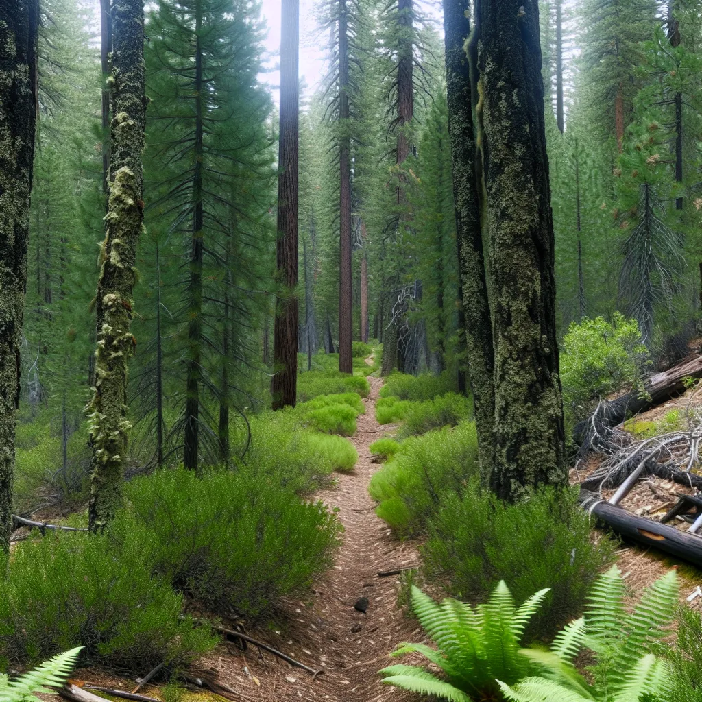 Wooded forest parcel in Nevada