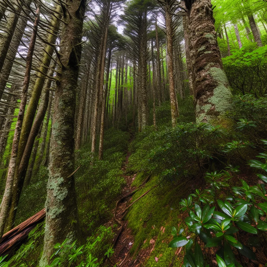 Wooded forest parcel in North Carolina