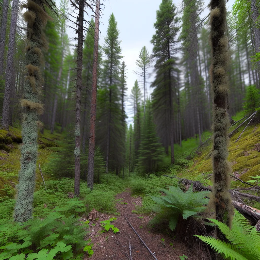 Wooded forest parcel in North Dakota