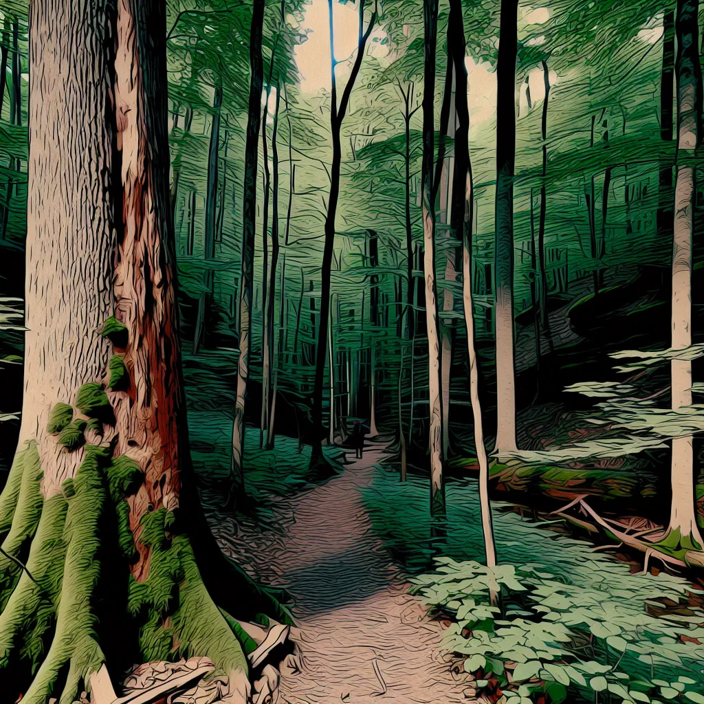 Wooded forest parcel in Ohio