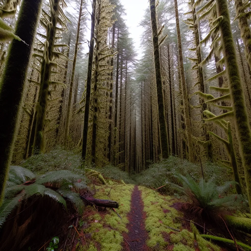 Wooded forest parcel in Oregon