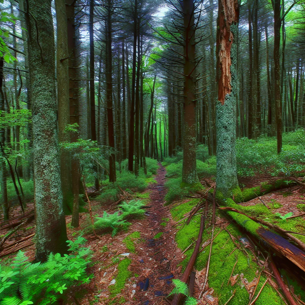 Wooded forest parcel in Pennsylvania