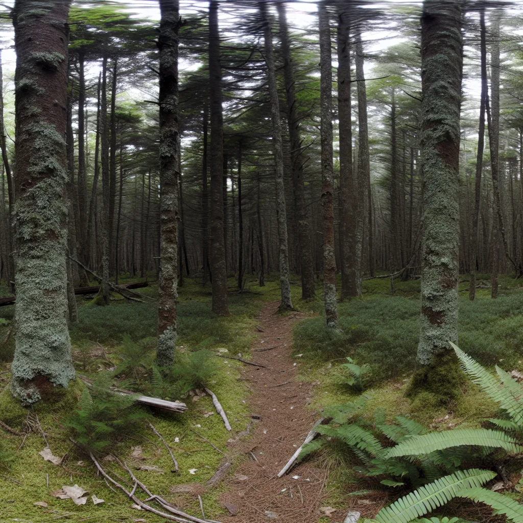 Wooded forest parcel in Rhode Island
