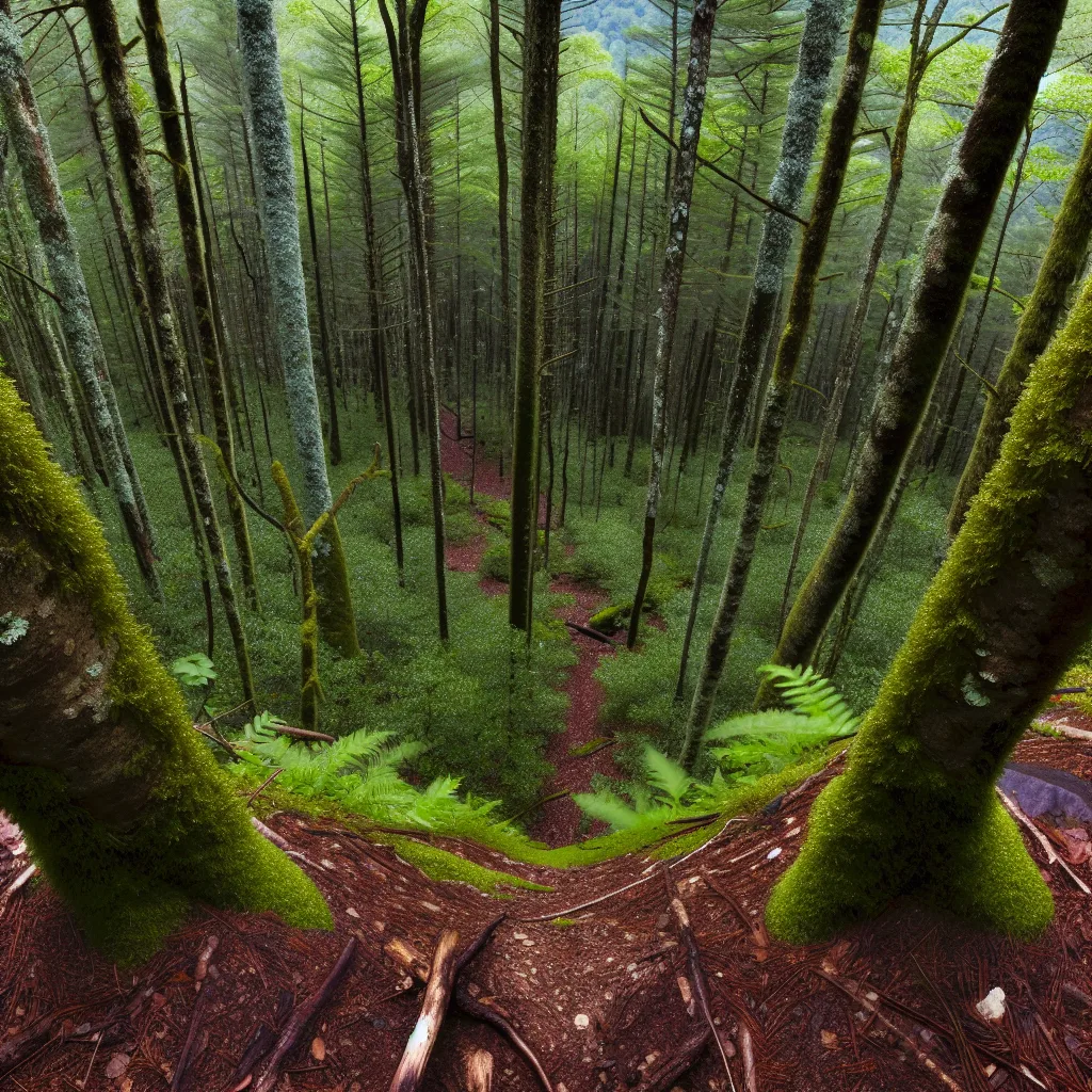 Wooded forest parcel in Tennessee