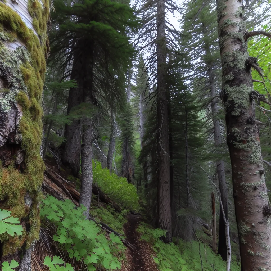 Wooded forest parcel in Utah