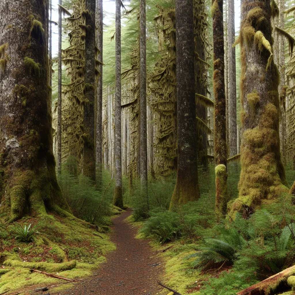 Wooded forest parcel in Washington